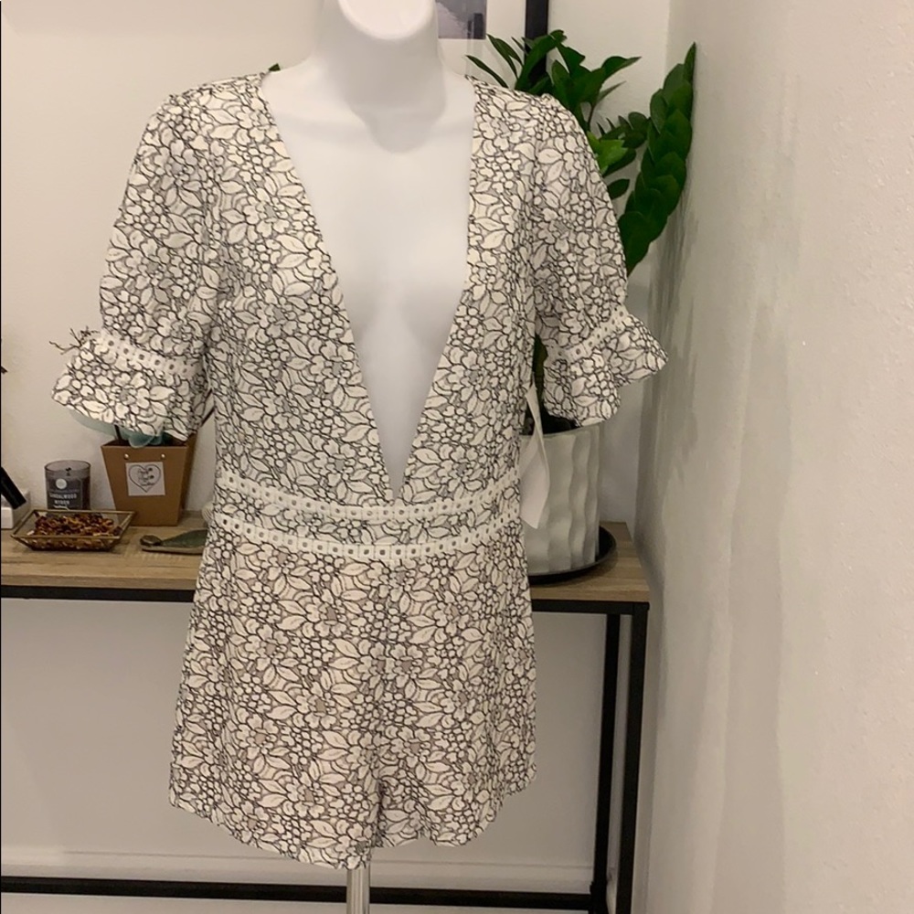 Lace romper